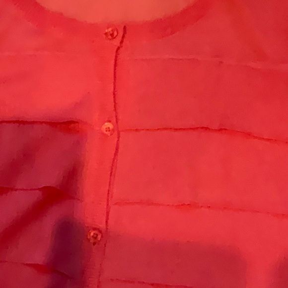 Talbots Petite Sheer Shutter Front Cardigan - Picture 4 of 7